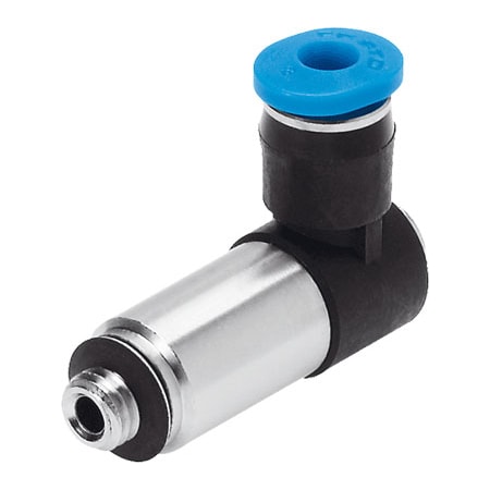 Festo Push-In L-Fitting, Long QSMLLV-M5-3-I QSMLLV-M5-3-I